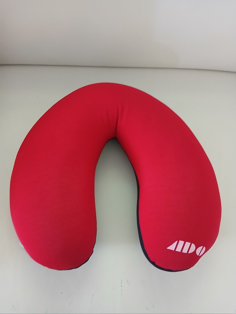 Red Travel Neck Pillow by AIDO - U-Shape Comfort Support